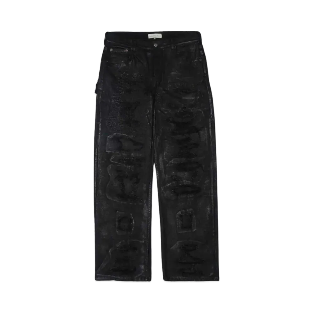 INNOCENCE NYC Wax Desroy Pants "BLACK"