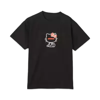 atmos pink x HELLO KITTY Foam Print T-shirt "Black"