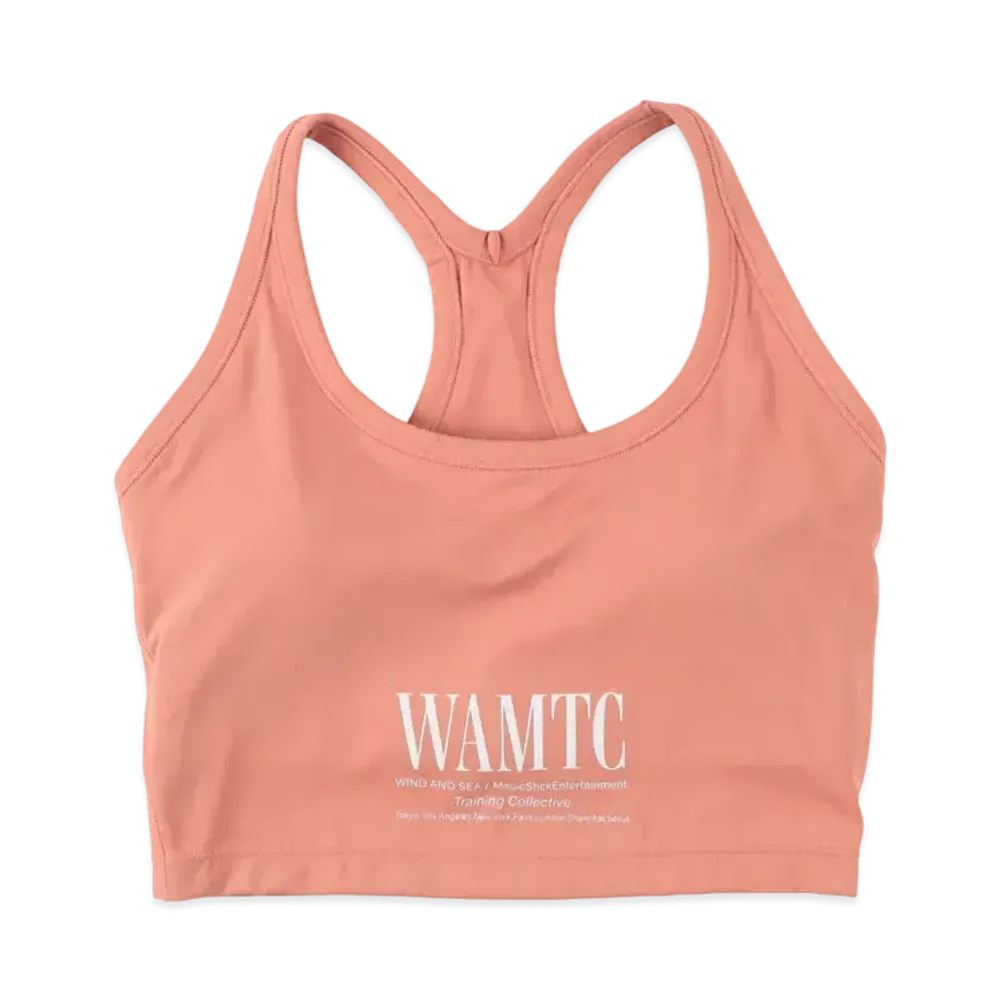 WIND AND SEA x MAGIC STICK WAMTC WMNS BRA TOP "Coral"
