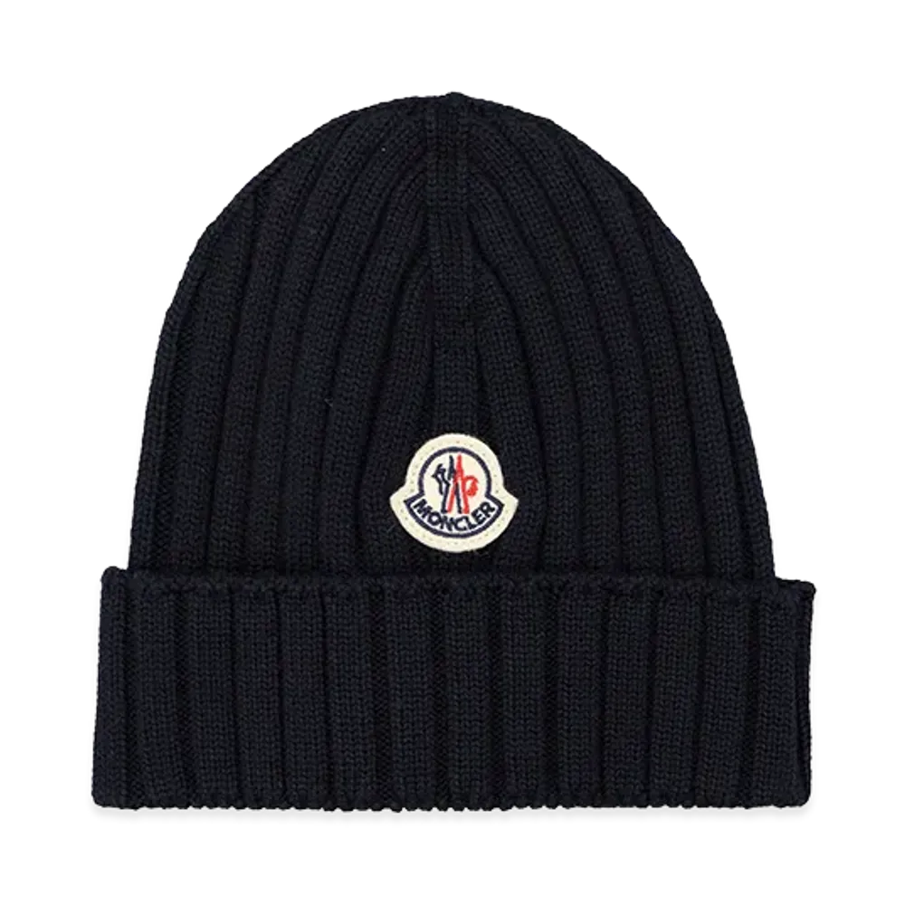 MONCLER Kids Beanie "Dark Blue"