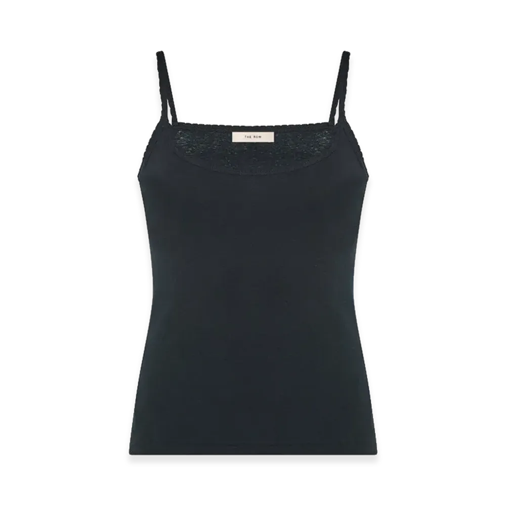 The Row Women's Denzel Cotton Tank Top "Black"