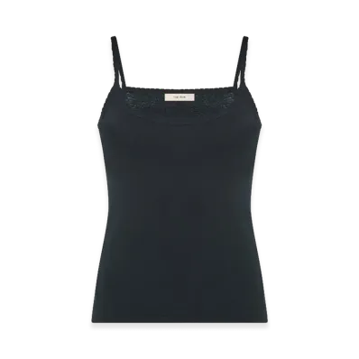 The Row Women's Denzel Cotton Tank Top "Black"