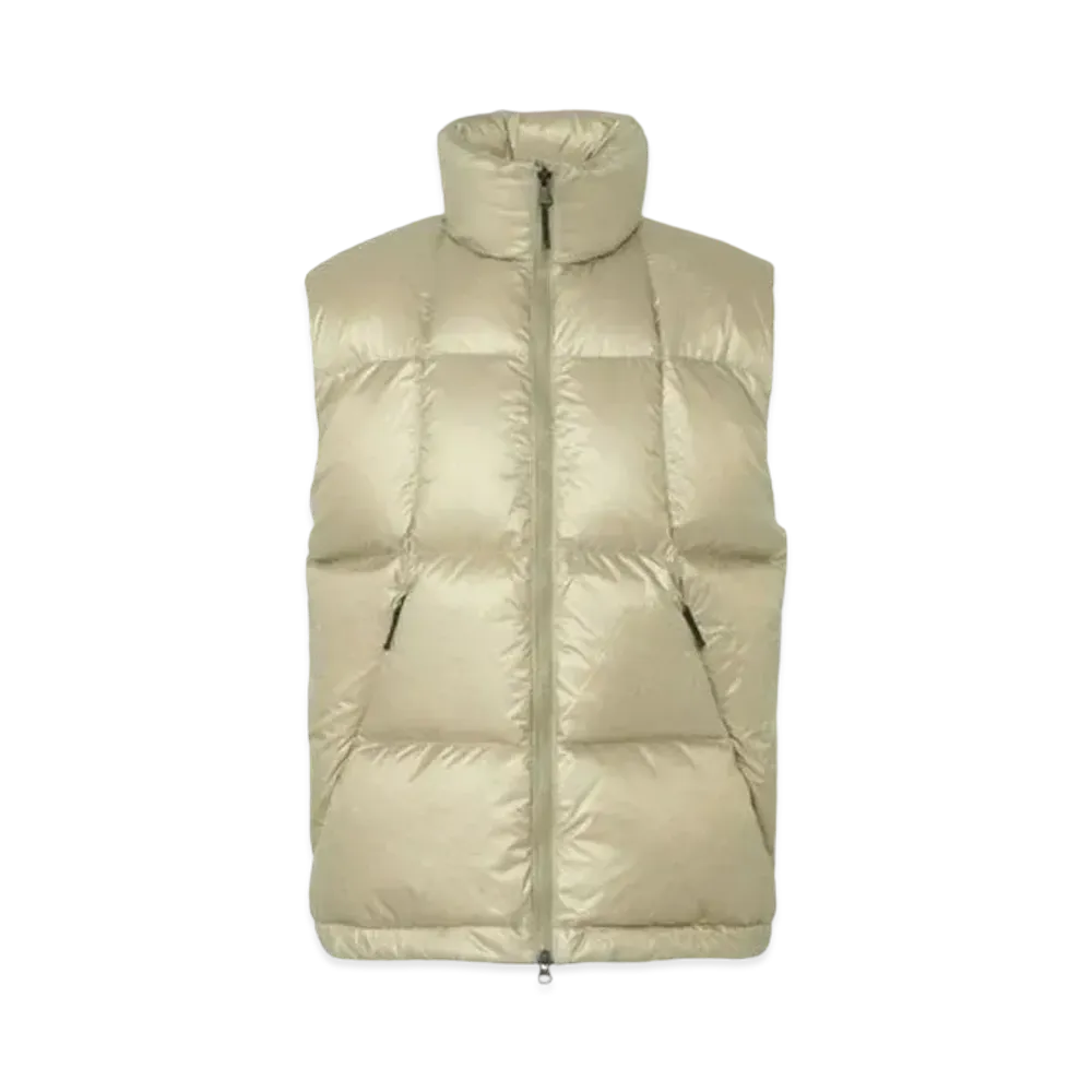 Goldwin Partex Quantum Down Vest (Unisex) "Oak Beige"