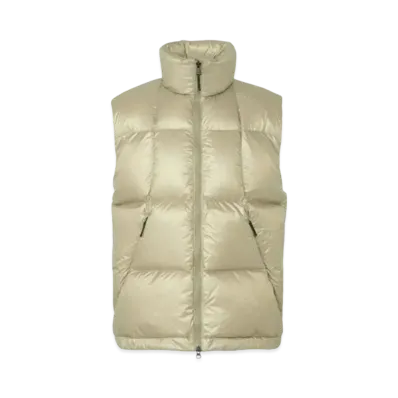 Goldwin Partex Quantum Down Vest (Unisex) "Oak Beige"