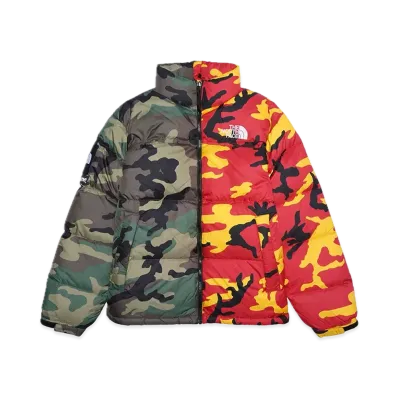 Supreme x The North Face Split Nuptse Jacket "Camo"