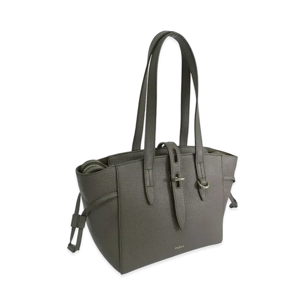 FURLA Net Tote S Bag "Gray"