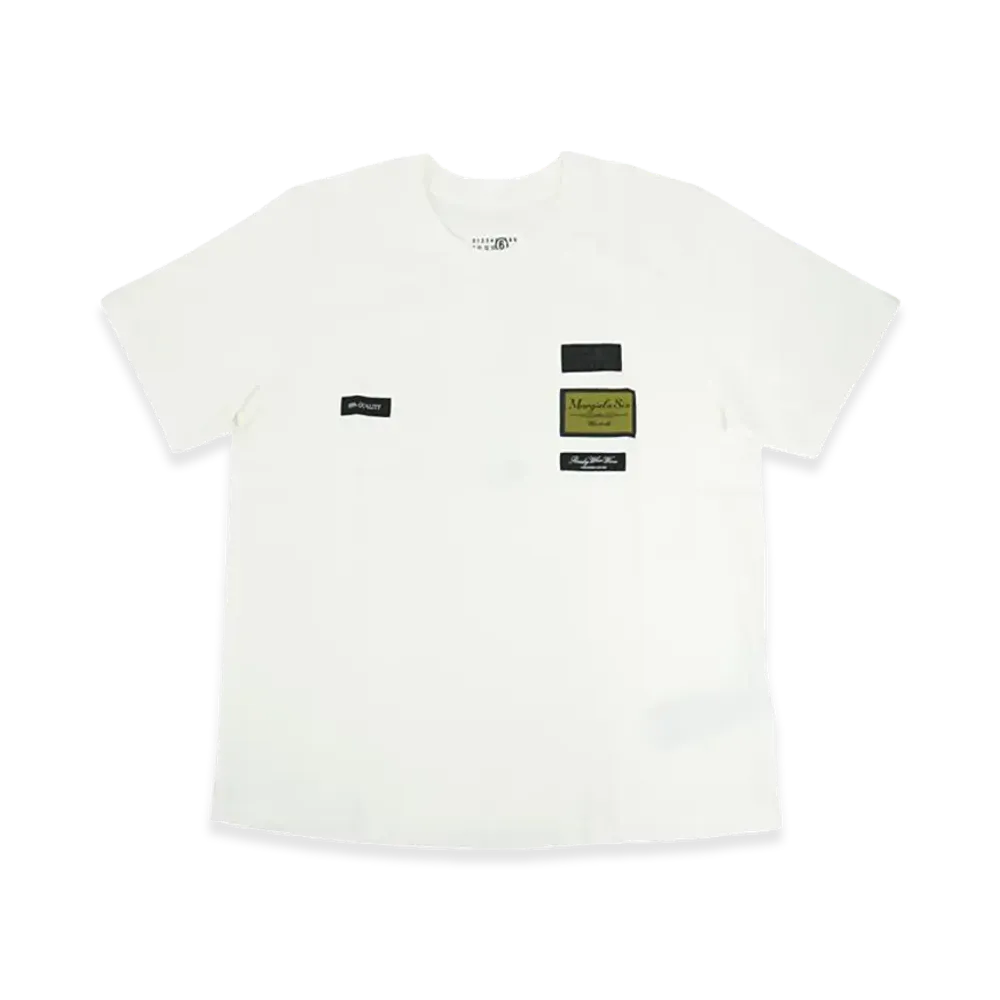 MM6 Maison Margiela Labelpatch Short Sleeve T-Shirt "White"