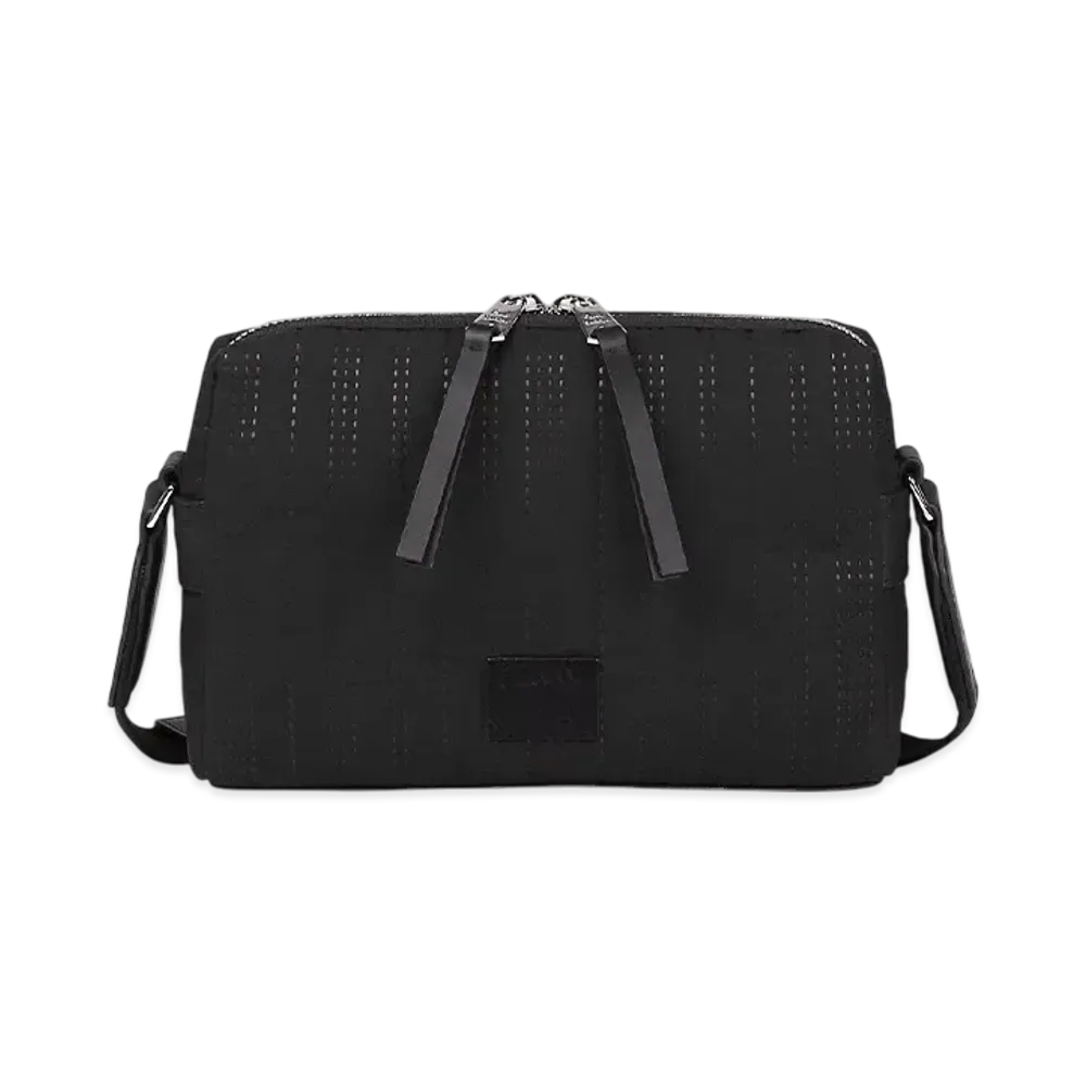 Paul Smith Quilted Shadow Stripe Shoulder Bag "Black"