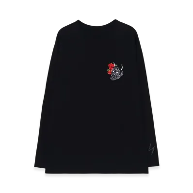 WILDSIDE YOHJI YAMAMOTO Hannya Long Sleeve T-Shirt "Black"