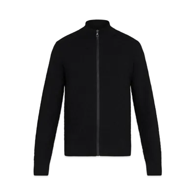 Louis Vuitton Damier Signature Zip-Through Cardigan "Noir"