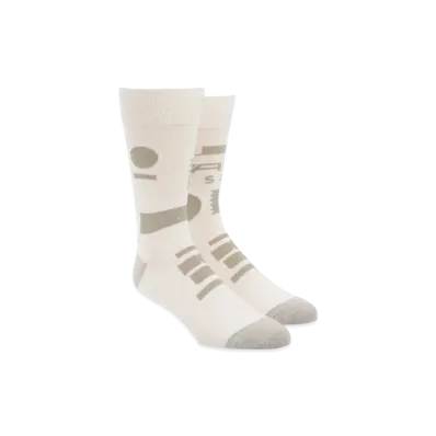 sacai x Mercedes AMG Jacquard Crew Socks "White"