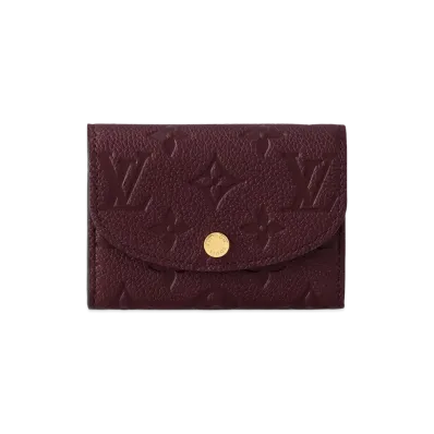 Louis Vuitton Rosalie Coin Purse "Grenat"