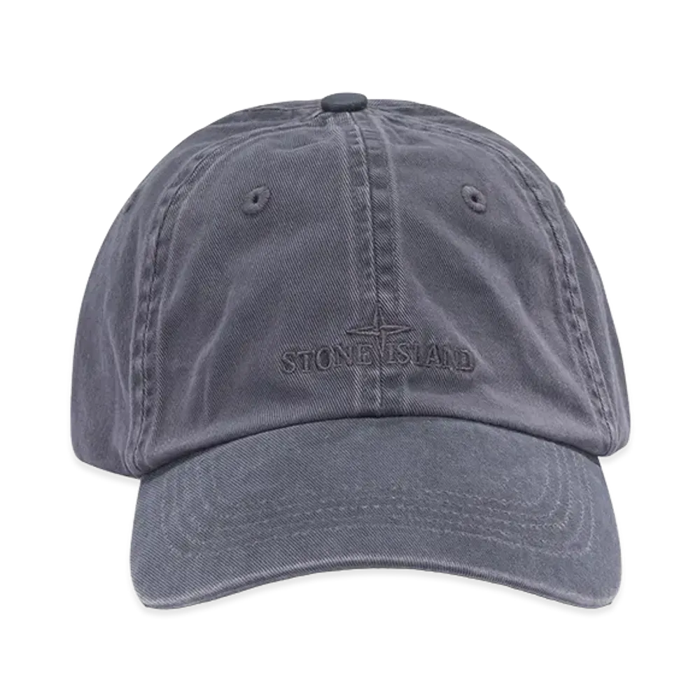 Stone Island Baseball Cap With Logo "Gray"