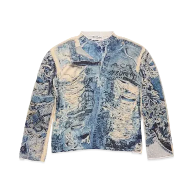 Acne Studios Printed Sweater "Multi"