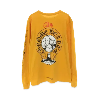 Chrome Hearts PPO Matty Boy Back Print L/S T-Shirt "Mustard"
