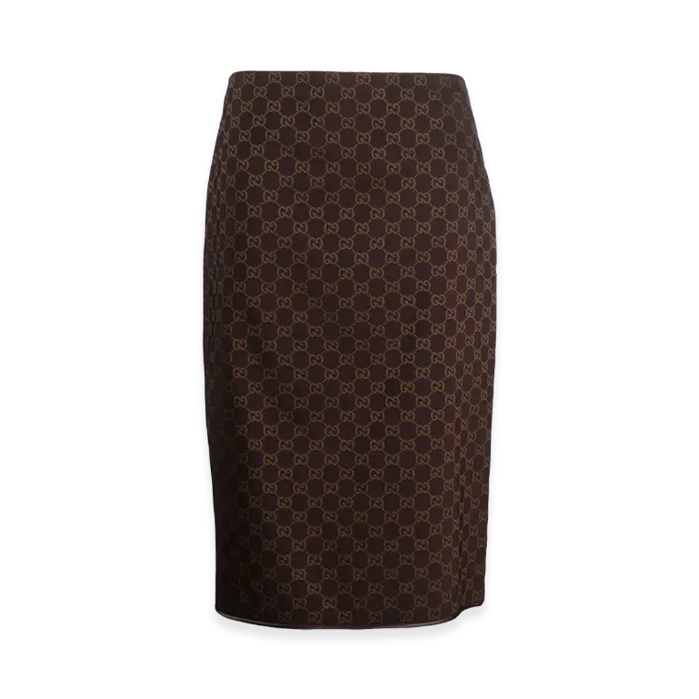 GUCCI Women's Skirts "Brown"