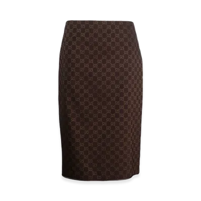 GUCCI Women's Skirts "Brown"