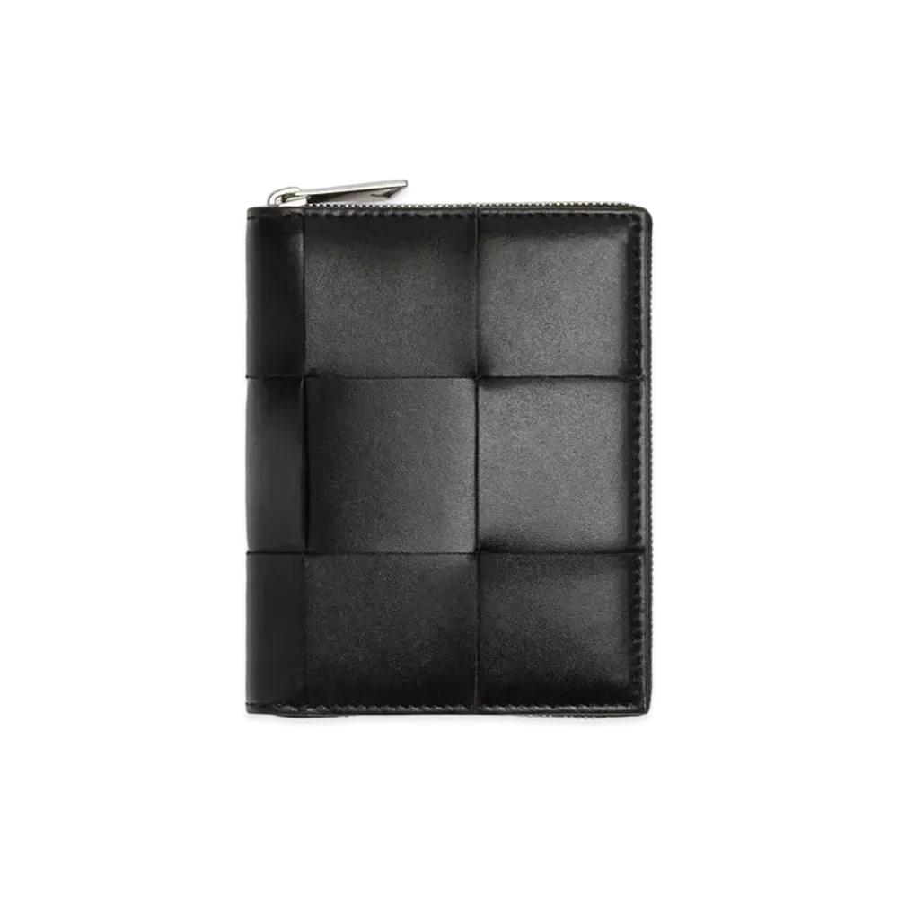 Bottega Veneta Zip Around Wallet "Black"
