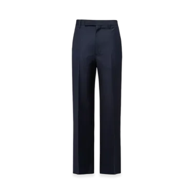 PRADA Wool Mohair Pants "Navy"