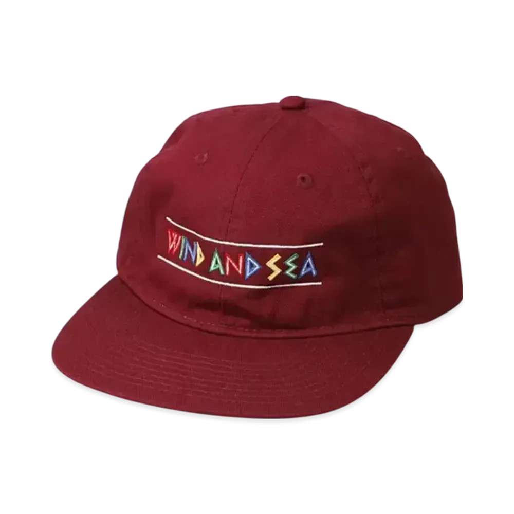 WIND AND SEA Zulu-Tongue Cap "Crimson"