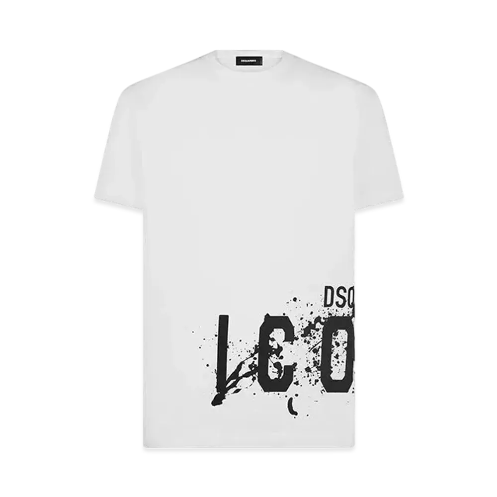 Dsquared2 Icon Splash Cool Fit T-Shirt "White"