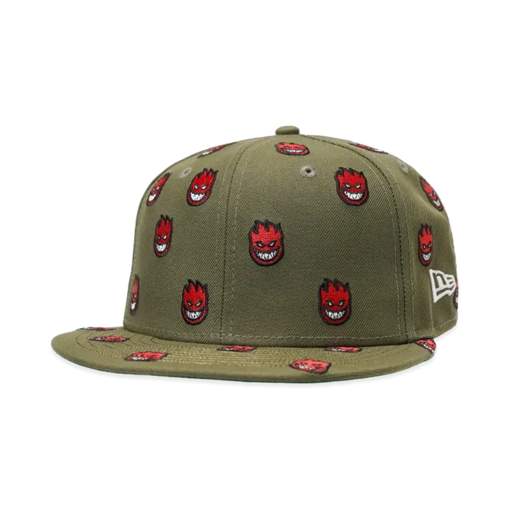 Supreme x Spitfire New Era "Olive"