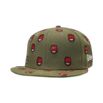 Supreme x Spitfire New Era "Olive"