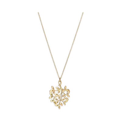 Tiffany & Co. Paloma Picasso Olive Leaf Pendant 18K "Gold"