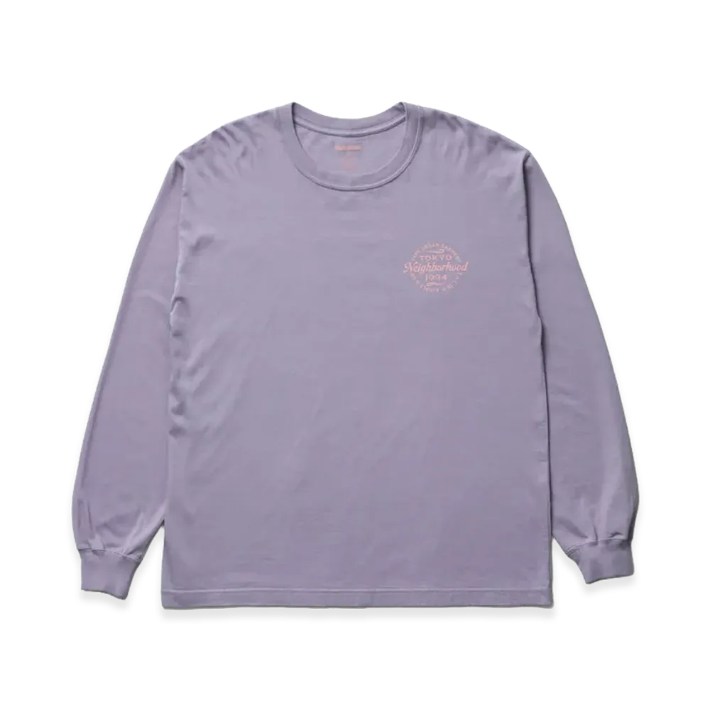 NEIGHBORHOOD NH . Tee LS-4 "Purple"