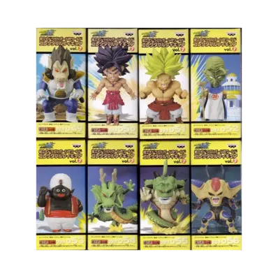 Banpresto Assembly Dragon Ball Kai World Collectable Figure Vol.7 Complete 8 Piece Set