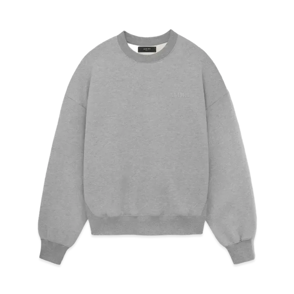AMIRI Vintage Wave Oversized Crew "Grey"