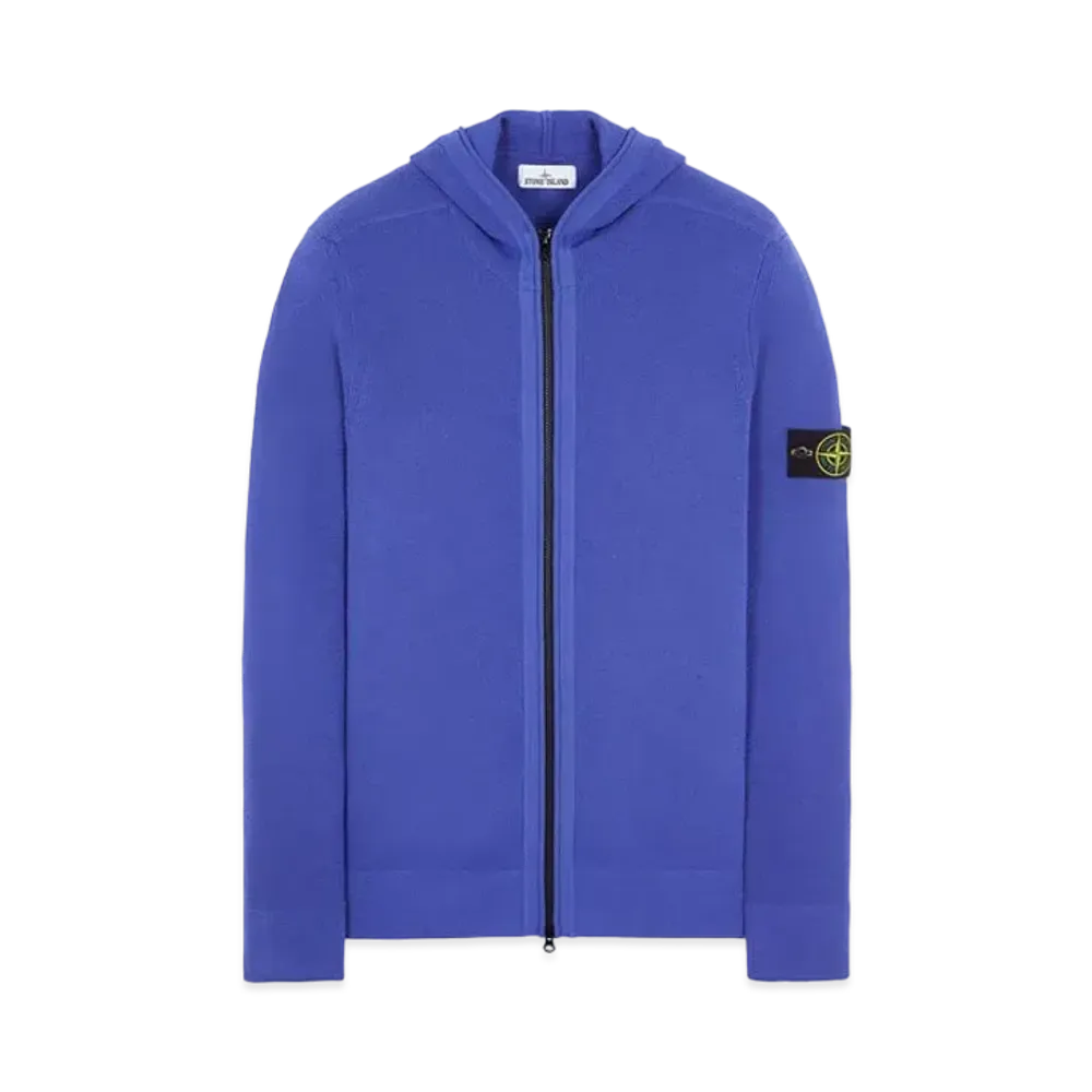 Stone Island 566C2 FULL RIB PURE WOOL "Periwinkle"