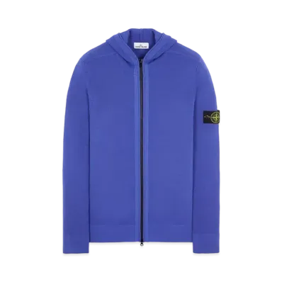 Stone Island 566C2 FULL RIB PURE WOOL "Periwinkle"