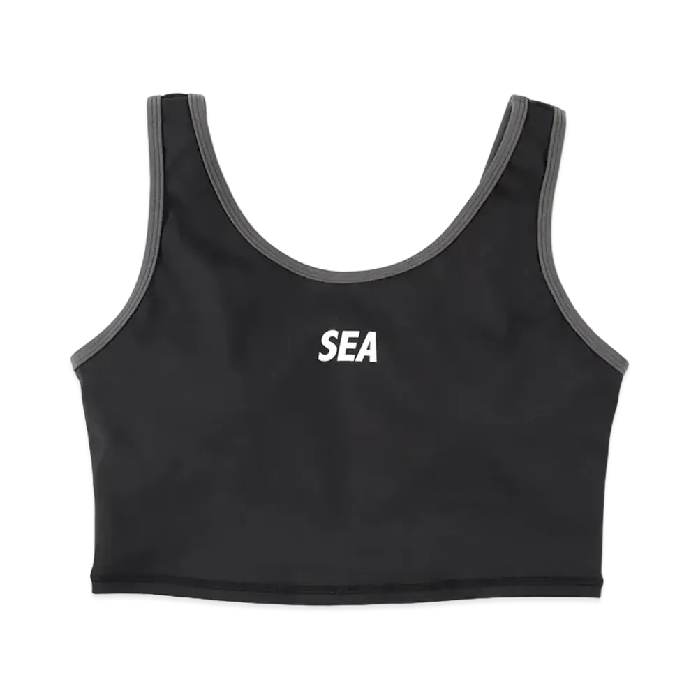 WIND AND SEA x NERGY Mini Tank Top "Black"