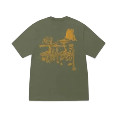 Stussy In Bloom Tee "Olive"