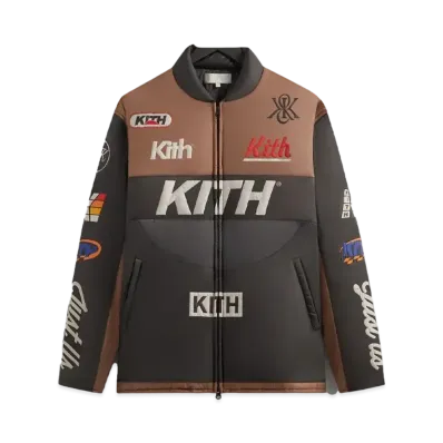 Kith Full Zip Brixton Puffed Shirt Jacket "Yuma"