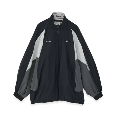 CLANE x Mizuno Water Repellent Track Jacket "Black"