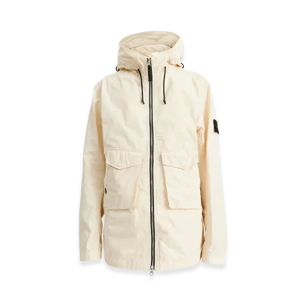 Stone Island 41122 Micro Reps Nylon Jacket - 21SS "Ivory"