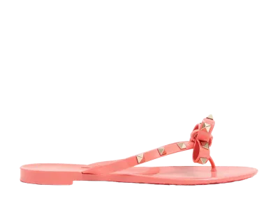 Valentino Garavani Women's Sandals "Orange Ivory"