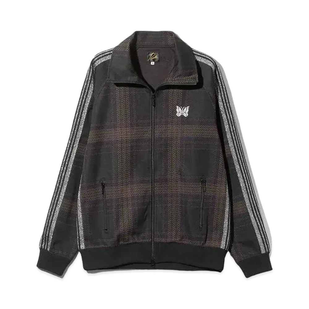 Needles Track Jacket- Poly Jq. "Brown"