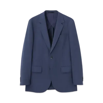 Paul Smith Jersey Look Single 2B Jacket "Blue"