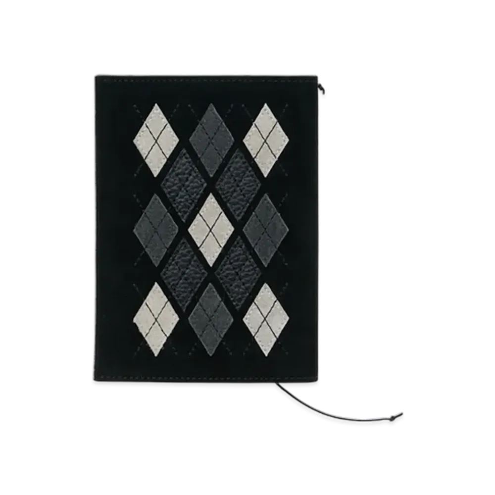 Hender Scheme Argyle Book Cover "Argyle Black"