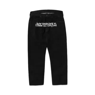 A BATHING APE x CDG OSAKA Denim "Black"