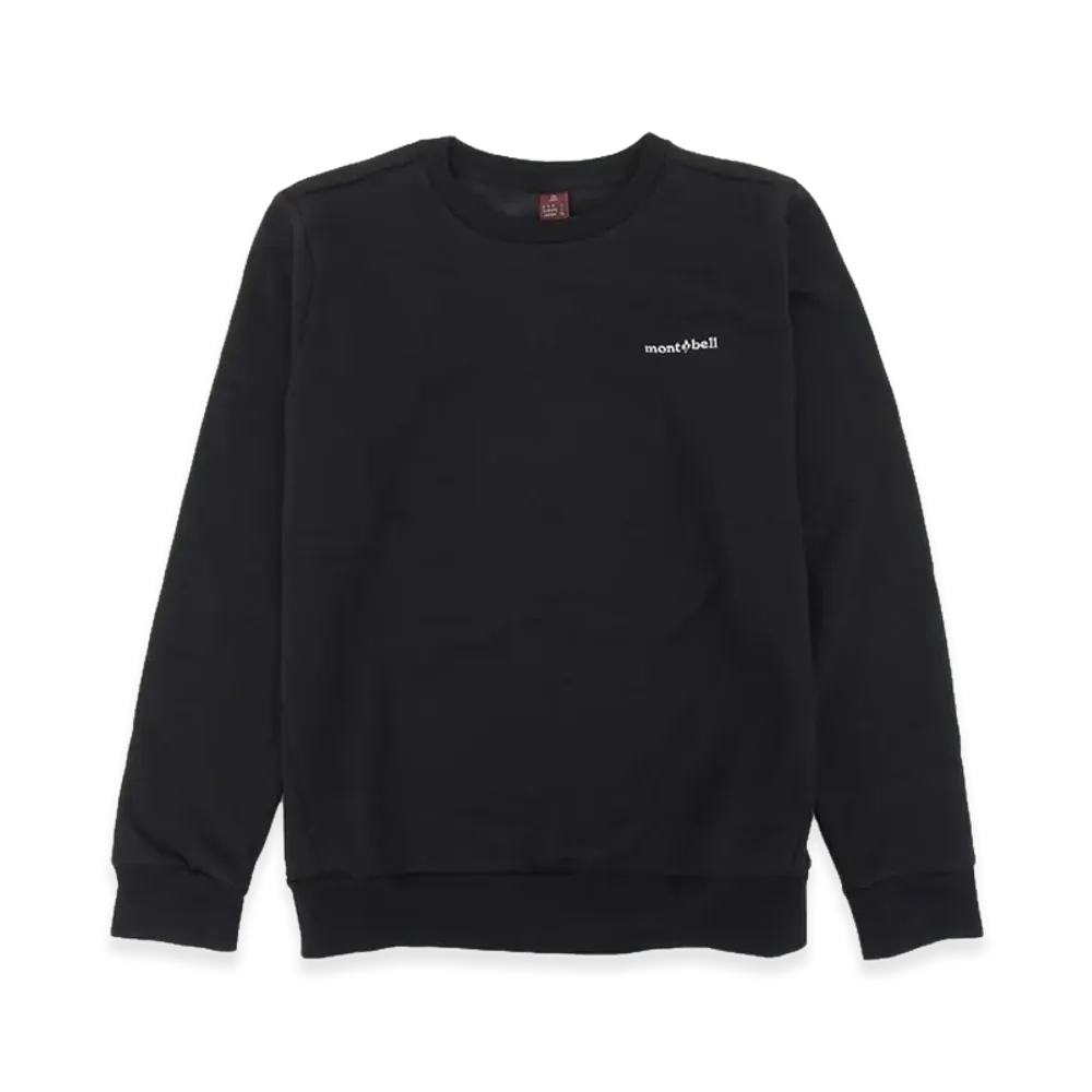 mont-bell Women's Sweatshirt Top "Black"