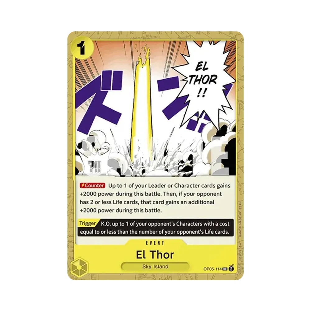 神の裁き UC [OP05-114]【英語版】(プレミアムブースター「ONE PIECE CARD THE BEST」)