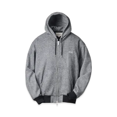 SEDAN ALL-PURPOSE Tweed Hooded Active Jacket "Grey"