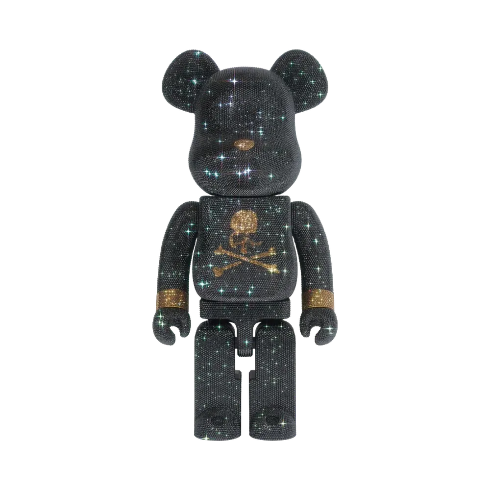 MEDICOM TOY "BEARBRICK" Crystal Decorate Mastermind Japan 1000%