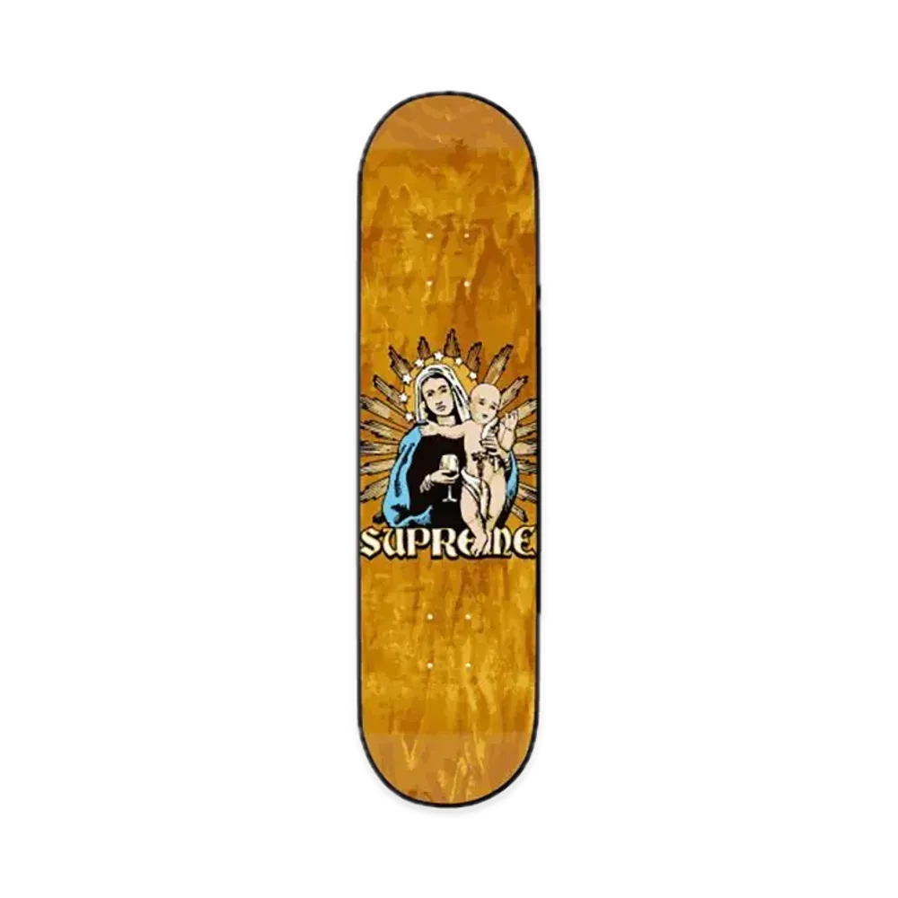 Supreme Blood And Body Skateboard "Wood"
