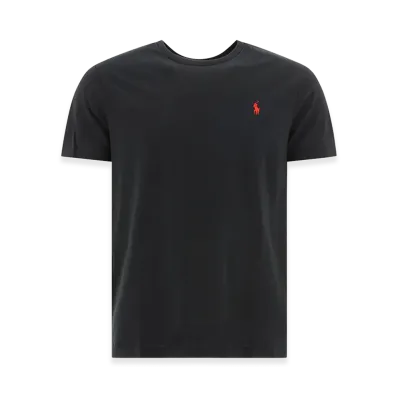 Polo Ralph Lauren Crew-Neck T-Shirt With Logo "Black"