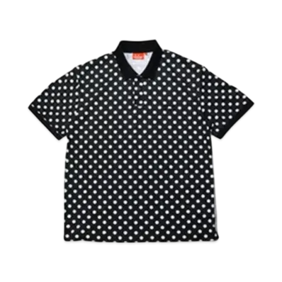 COOKMAN Polo Shirts "Dots/Black"